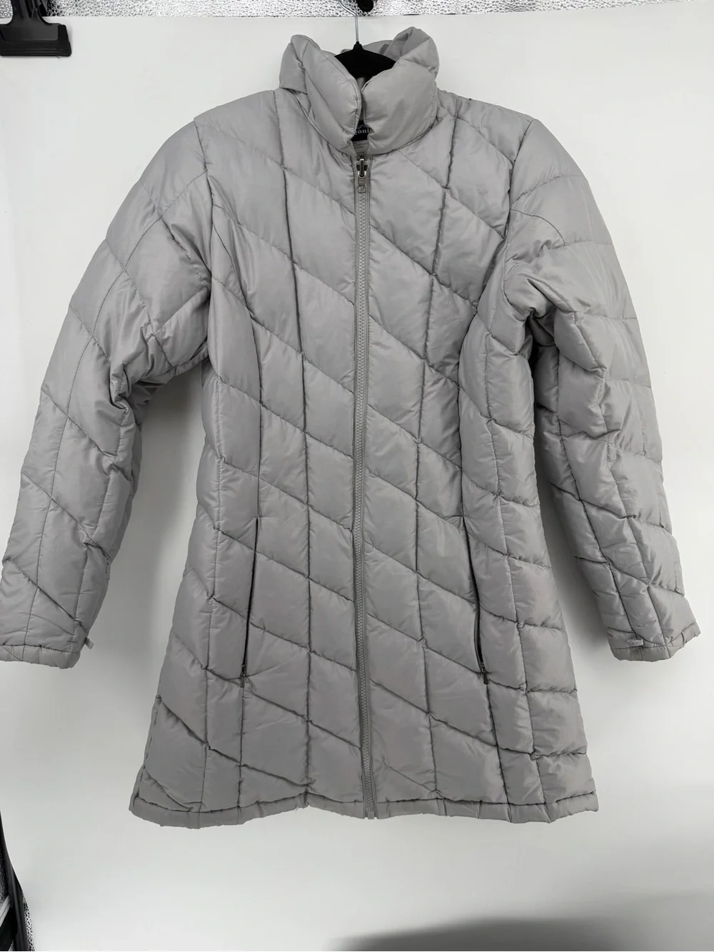 Patagonia Dark Gray 3-in-1 Hooded Trench Coat with Light Gray Removable Liner